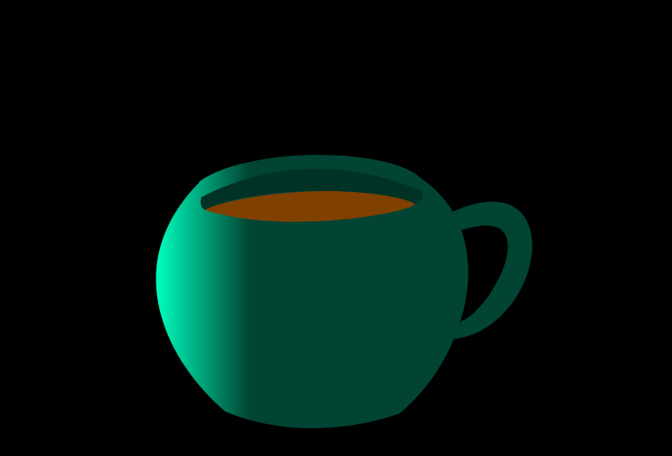 tea cup SVG image
